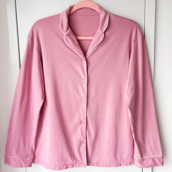 Uniqlo airism pink cotton pyjama set - Picture 3 of 16